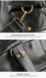 Men Travel Bags High Quality PU Leather Handbags Casual Vintage Shoulder Bag Laptop Bags Black Brown Luggage Hand Bag