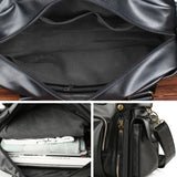 Men Travel Bags High Quality PU Leather Handbags Casual Vintage Shoulder Bag Laptop Bags Black Brown Luggage Hand Bag