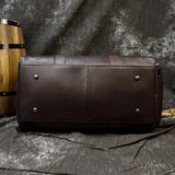 Fashion Genuine Leather Travel Duffel Man Unisex Soft Cow Leather Business Big Travel Bag Luggage Weekend Bag Large Shoulder Bag