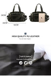 Men Travel Bags High Quality PU Leather Handbags Casual Vintage Shoulder Bag Laptop Bags Black Brown Luggage Hand Bag
