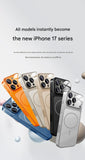 Turn Your Phone Into a 17 Like Phone Case Immediately Suitable For iPhone 13 14 15 16 17 Pro Mo Max 17 Air With Magnetic Suction