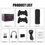 Gaming Console 58000 Games 256G TV Handheld Game Console 4K Wireless Gamepads HDMI-Compatible Wireless Controller for PS1 N64 DC