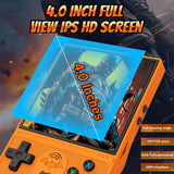 64G gaming machine 18000 games 4-inch IPS retro display Quad Core Dual Joystick 3D HiFi speaker portable game console