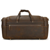 Large Travel Bag Genuine Leather Vintage Style Luggage Bags Men Male Duffle Bags Travelling Bag Weekender Bags for Man