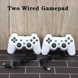 New GS5 Pro Video Game Console With 620 Classic Game 8 Bit TV Consola Retro Handheld Kids USB Two Wired Gaming Player AV Output