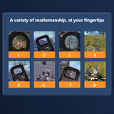 G21 1 Pair 6 Finger Game Controller Gamepad Flexible Sensitive Gaming Aim Shooting Triggers Joystick Button for PUBG Mobile