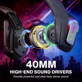 Headphones 3.5mm Wired Gaming Headset Earphones Music For PS4 Play Station 4 Game PC Chat Computer With Microphone