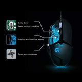 Logitech (G) G402 Gaming Mouse Esports Mechanical Competition Wired Mouse Tracking FPS Battle Royale for Big Hands