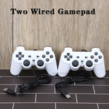 New GS5 Pro Video Game Console With 620 Classic Game 8 Bit TV Consola Retro Handheld Kids USB Two Wired Gaming Player AV Output