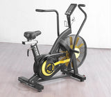 Gym Fitness Equipment Cardio Training Air Resistance Bike Indoor Commercial Exercise Fan Spinning Bike