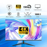 32 Inch 4K 2K 1K Gaming Screen 120hz 165hz 240hz Computer Display 1ms Ips Panel Frameless Desktop Pc  Gaming