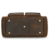 Large Travel Bag Genuine Leather Vintage Style Luggage Bags Men Male Duffle Bags Travelling Bag Weekender Bags for Man