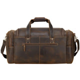 Large Travel Bag Genuine Leather Vintage Style Luggage Bags Men Male Duffle Bags Travelling Bag Weekender Bags for Man