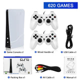 NEW GS5 Pro G620 Video Game Console 8 Bit USB 2 Wired Handheld Game Player 620 Classic Games Retro AV Output TV Gaming Console