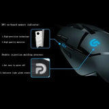 Logitech (G) G402 Gaming Mouse Esports Mechanical Competition Wired Mouse Tracking FPS Battle Royale for Big Hands