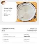 Electric pressure cooker, household multifunctional rice cooker, intelligent 5-liter large capacity