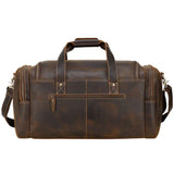 Large Travel Bag Genuine Leather Vintage Style Luggage Bags Men Male Duffle Bags Travelling Bag Weekender Bags for Man