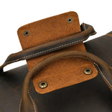 Large Travel Bag Genuine Leather Vintage Style Luggage Bags Men Male Duffle Bags Travelling Bag Weekender Bags for Man