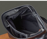 Organizers designers handmade genuine leather large-capacity men's travel bags outdoor fitness soft cow leather black handbag