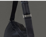 Organizers designers handmade genuine leather large-capacity men's travel bags outdoor fitness soft cow leather black handbag