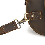 Large Travel Bag Genuine Leather Vintage Style Luggage Bags Men Male Duffle Bags Travelling Bag Weekender Bags for Man