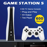 NEW GS5 Pro G620 Video Game Console 8 Bit USB 2 Wired Handheld Game Player 620 Classic Games Retro AV Output TV Gaming Console