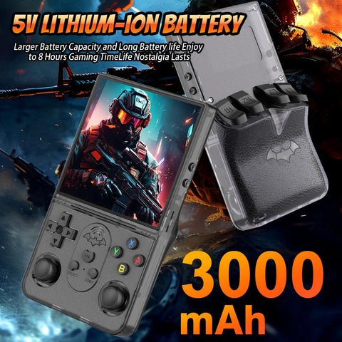 64G gaming machine 18000 games 4-inch IPS retro display Quad Core Dual Joystick 3D HiFi speaker portable game console