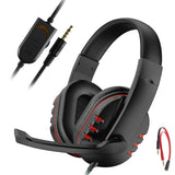 Gaming Headset 3.5mm Wired Over-Head Gamer Headphone With Microphone Volume Control Gamer Earphone Headset For Xbox PS4 PC