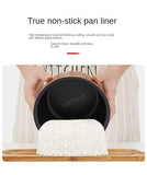 12V 24V Portable Electric Rice Cooker 2L Timing Reservation Food Heating Cooking Steamer Soup Stew Pot Steamer Cooker