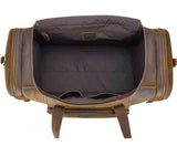 Large Travel Bag Genuine Leather Vintage Style Luggage Bags Men Male Duffle Bags Travelling Bag Weekender Bags for Man