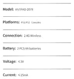 Wireless Game Controller For PS1 PS2 Gaming Controller Video Game Handheld Game Console Video Game Entertainment Gamepad