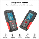 RZ Electromagnetic Field Radiation Detector Tester Emf Meter Rechargeable Handheld Portable Counter Emission Dosimeter Computer