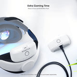 BOBOVR M2 Pro Battery Head Strap Compatible with Oculus Quest2 with Ultra-Thin Twin Charger Station Chaging Replace Battery