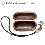 New earpods case for apple airpod case box voor airpods pro case solid wood shell case Portable shell for airpod accessories