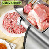 3200W Electric Meat Grinders Stainless Steel Grinder Sausage Stuffer Powerful Electric Meat Mincer Home Kitchen Food Processor
