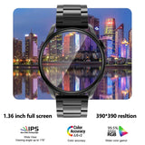 New 390*390 HD Screen NFC Smart Watch Men Bluetooth Call Sport GPS Track Watch Custom Dial Heart Rate ECG PPG Smartwatch For Men