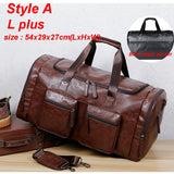 Men Business Travel Handbags High Quality Leather Casual Duffle Bag sac de Traveling Big Office Crossbody Bags For Male XA532ZC