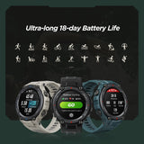 New Amazfit T-Rex Trex Pro T Rex GPS Outdoor Smartwatch Waterproof 18-day Battery Life 390mAh Smart Watch For Android iOS Phone