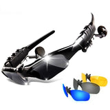GutsyMan Fashion Sports Stereo Wireless Bluetooth 4.1 Headset Telephone Polarized Driving Sunglasses/mp3 Riding Eyes Glasses