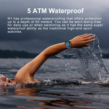 Cubot N1 2021 Smart Watch Men Women Blood Oxygen Fitness Bracelet  5ATM Waterproof Smartwatch For Android IOS