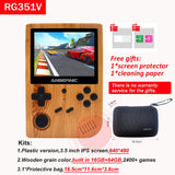 ANBERNIC New RG351V Retro Games Built-in 16G RK3326 Open Source 3.5 INCH 640*480 handheld game console Emulator For PS1 kid Gift