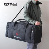 Canvas Men Travel Bags Large Capacity Travel Duffel Hand Luggage Bag Multifunction Weekend Bag Sac de XA243K