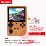 ANBERNIC New RG351V Retro Games Built-in 16G RK3326 Open Source 3.5 INCH 640*480 handheld game console Emulator For PS1 kid Gift