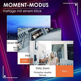 Hohem iSteady X iSteady X2,3-Axis Smartphone Gimbal Stabilizer with Foldable Gimbal for iPhone 13/12 PRO MAX/11, Samsung, Huawei