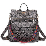 Retro Large Backpack Women PU Leather Rucksack Women&#39;s Knapsack Travel Backpacks Shoulder School Bags Mochila Back Pack XA96H