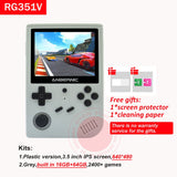 ANBERNIC New RG351V Retro Games Built-in 16G RK3326 Open Source 3.5 INCH 640*480 handheld game console Emulator For PS1 kid Gift