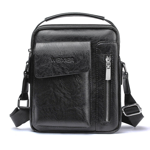 Men Bags Shoulder Bags Crossbody Bag Multi-function Men Handbags Capacity PU Leather Bag For Man Messenger Bags Tote Bag