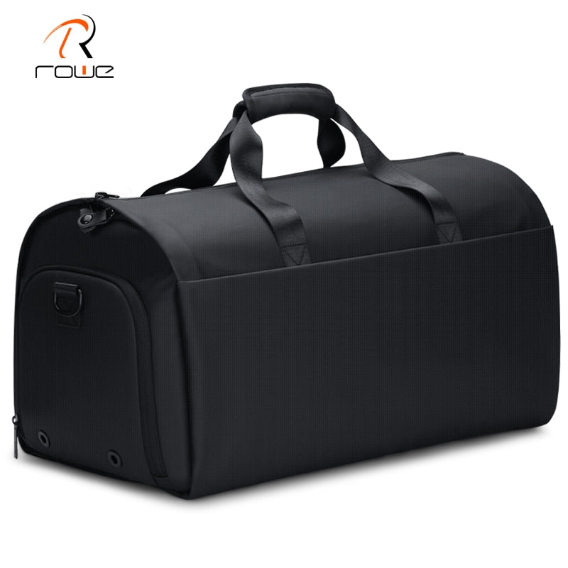 Rowe Men Travel Bag Multifunctional Waterproof Suit Storage Large Capacity Male Travel Outdoor Duffel Bag With Shoe Compartment