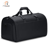 Rowe Men Travel Bag Multifunctional Waterproof Suit Storage Large Capacity Male Travel Outdoor Duffel Bag With Shoe Compartment