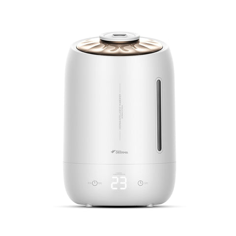 HOT Deerma Household Air Humidifier Air Purifying Mist Maker Timing With Intelligent Touch Screen Adjustable Fog Quantity 5l
